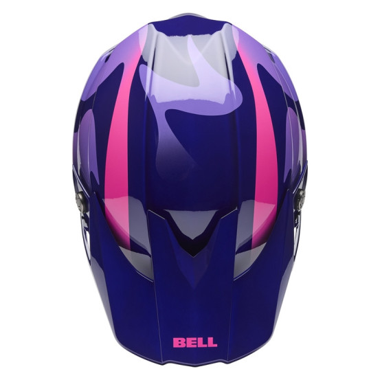 Casque cross BELL Moto-10 Mips Fluid - Violet