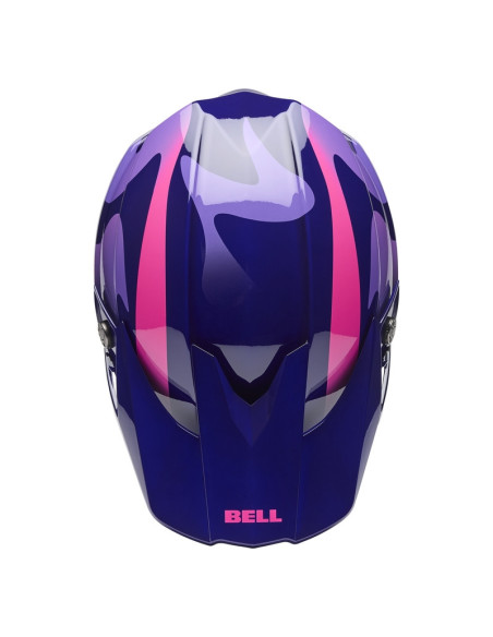 Casque cross BELL Moto-10 Mips Fluid - Violet