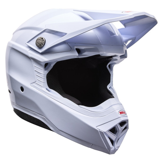 Casque cross BELL Moto-10 Mips Solid - Blanc