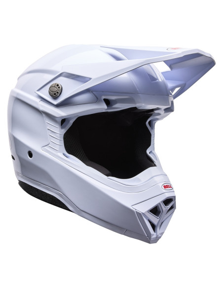 Casque cross BELL Moto-10 Mips Solid - Blanc