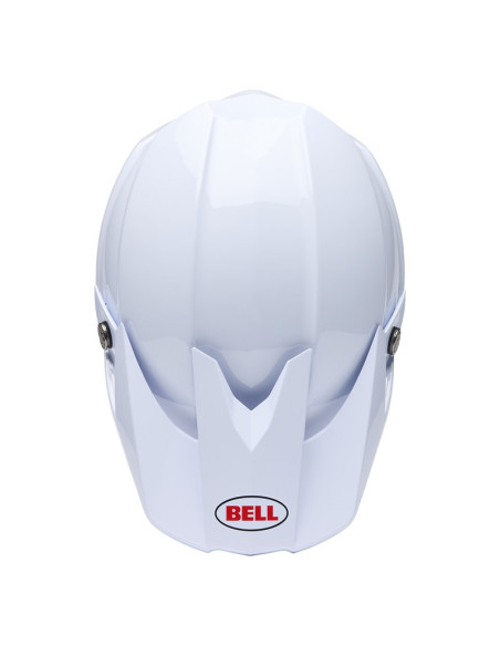 Casque cross BELL Moto-10 Mips Solid - Blanc