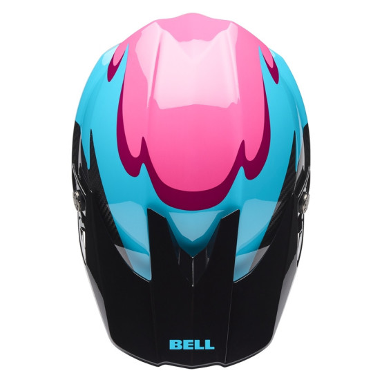 Casque cross BELL Moto-10 Spherical Fluid - Vert