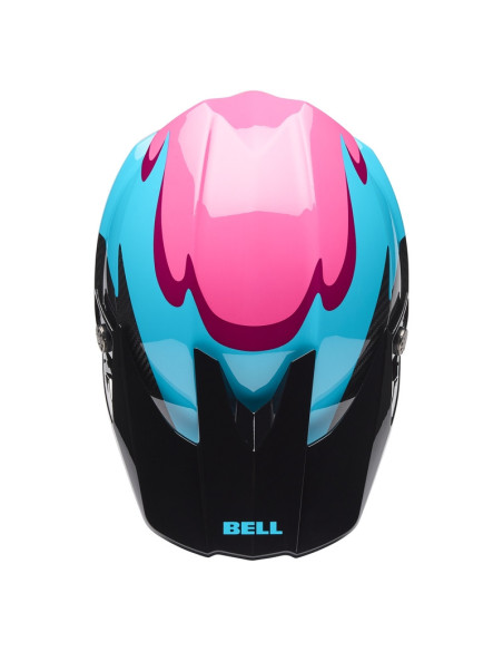 Casque cross BELL Moto-10 Spherical Fluid - Vert