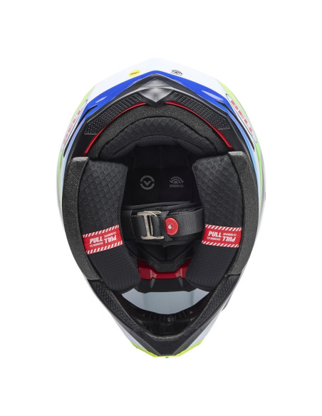 Casque cross BELL Moto-10 Spherical Grid - Blanc