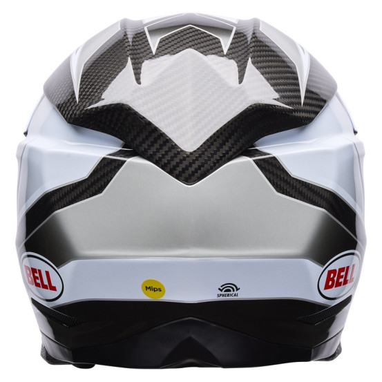 Casque cross BELL Moto-10 Spherical Grid - Gris