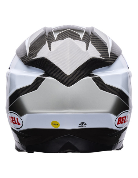 Casque cross BELL Moto-10 Spherical Grid - Gris