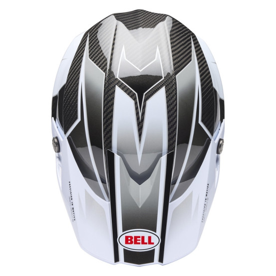 Casque cross BELL Moto-10 Spherical Grid - Gris