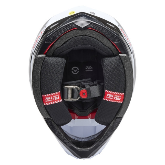 Casque cross BELL Moto-10 Spherical Grid - Gris
