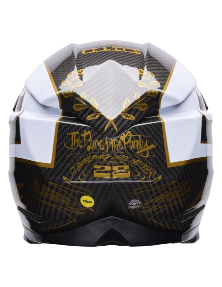 Casque cross BELL Moto-10 Spherical Replica Fasthouse DITD 2025 - Noir