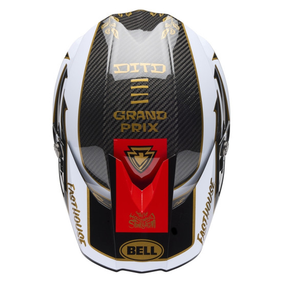 Casque cross BELL Moto-10 Spherical Replica Fasthouse DITD 2025 - Noir
