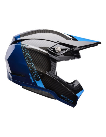 Casque cross BELL Moto-10 Spherical Strike - Bleu