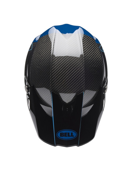 Casque cross BELL Moto-10 Spherical Strike - Bleu
