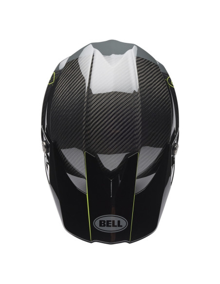 Casque cross BELL Moto-10 Spherical Strike - Jaune