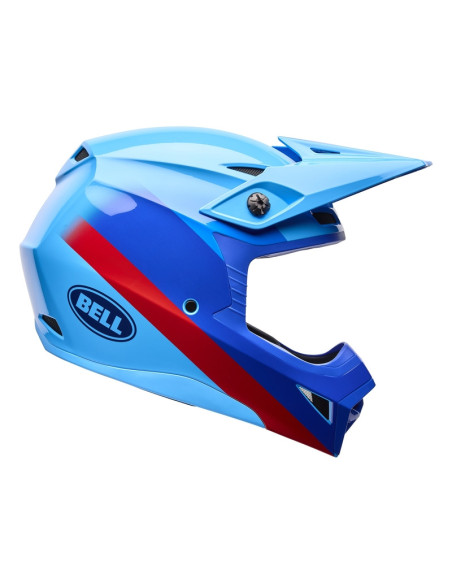 Casque cross BELL MX-10 Mips Aviator - Bleu