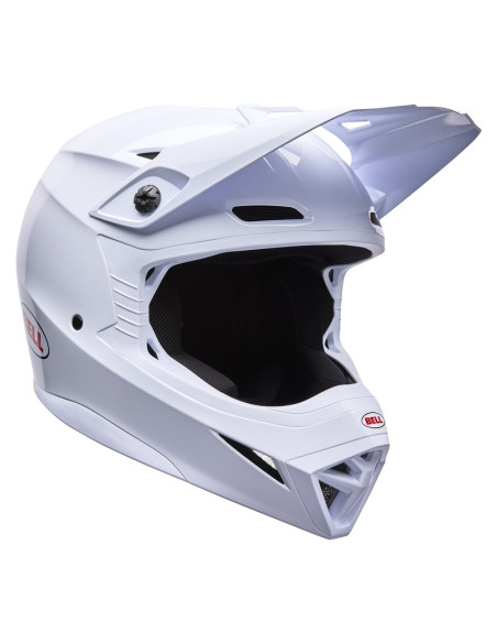 Casque cross BELL MX-10 Mips Solid - Blanc