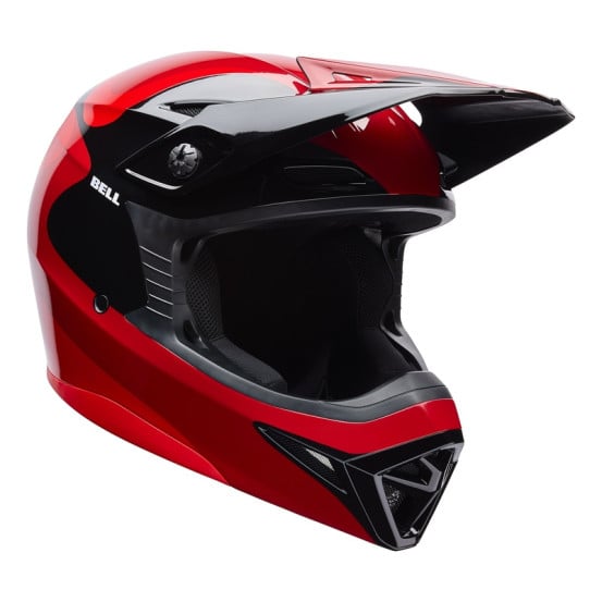 Casque cross BELL MX-10 Mips Wave - Rouge