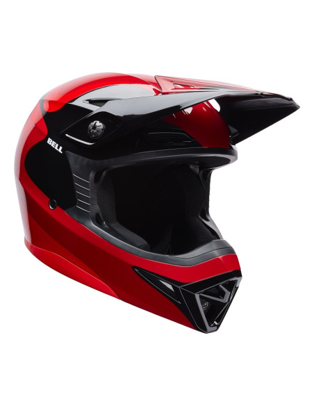 Casque cross BELL MX-10 Mips Wave - Rouge