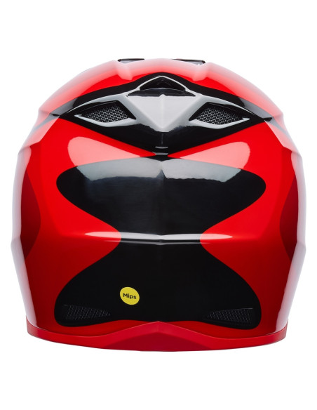 Casque cross BELL MX-10 Mips Wave - Rouge