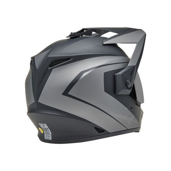 Casque cross BELL MX-9 Adventure Mips Blackout - Noir Mat