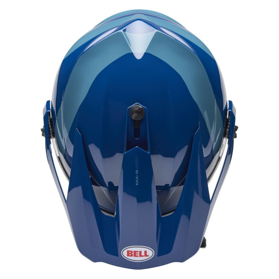Casque cross BELL MX-9 Adventure Mips Motion - Bleu