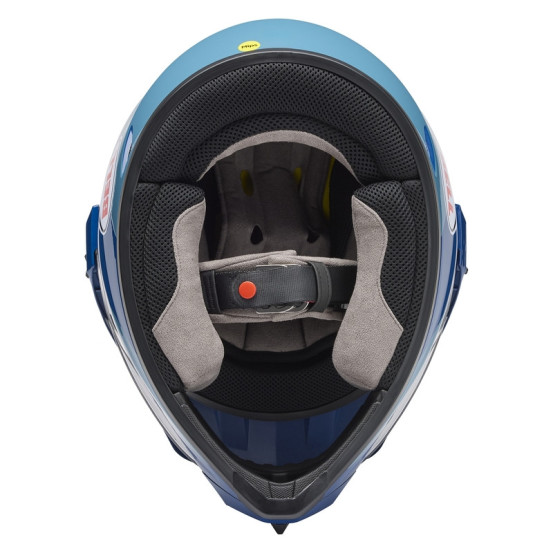 Casque cross BELL MX-9 Adventure Mips Motion - Bleu