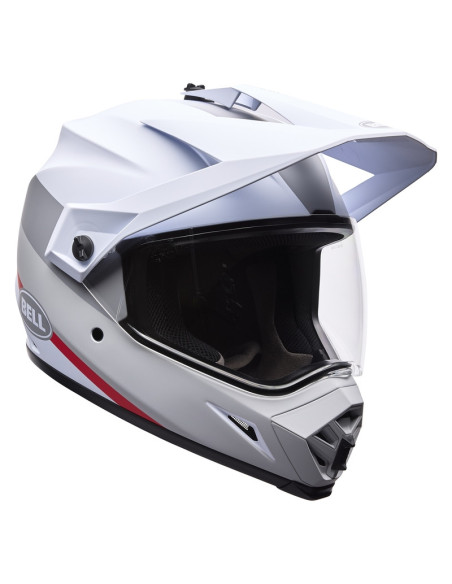 Casque cross BELL MX-9 Adventure Mips Trail - Blanc