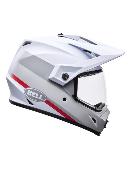 Casque cross BELL MX-9 Adventure Mips Trail - Blanc