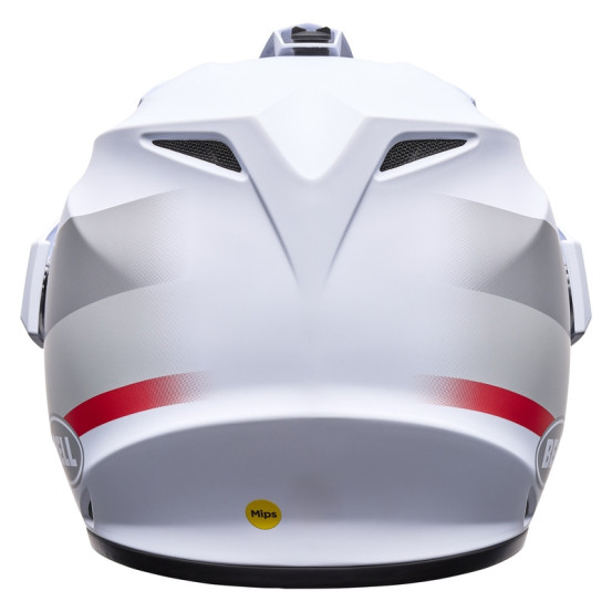 Casque cross BELL MX-9 Adventure Mips Trail - Blanc