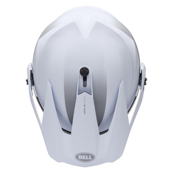 Casque cross BELL MX-9 Adventure Mips Trail - Blanc