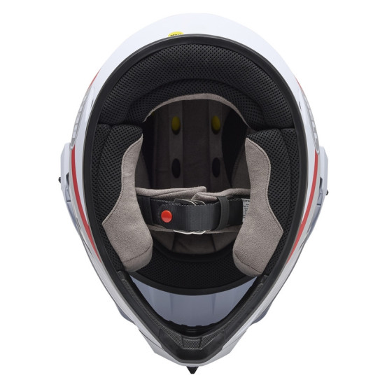 Casque cross BELL MX-9 Adventure Mips Trail - Blanc