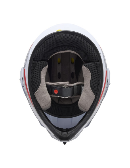Casque cross BELL MX-9 Adventure Mips Trail - Blanc