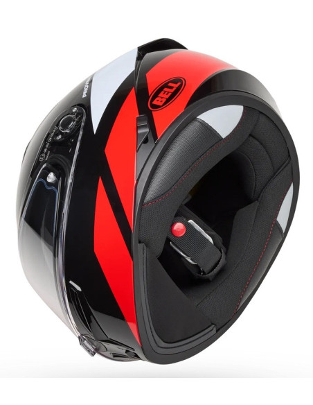 Casque moto intégral BELL Lithium Mips Tech - Rouge