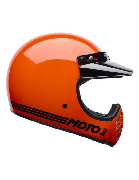Casque moto intégral BELL Moto-3 Classic - Orange
