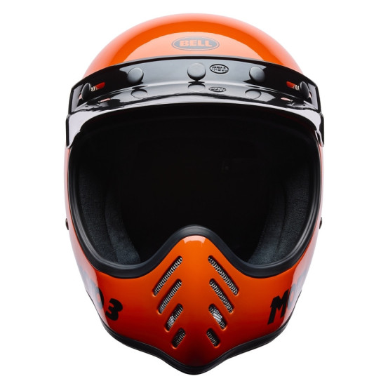 Casque moto intégral BELL Moto-3 Classic - Orange