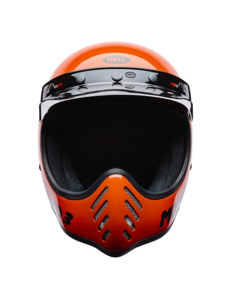 Casque moto intégral BELL Moto-3 Classic - Orange