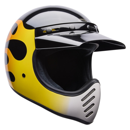 Casque moto intégral BELL Moto-3 Flint - Jaune