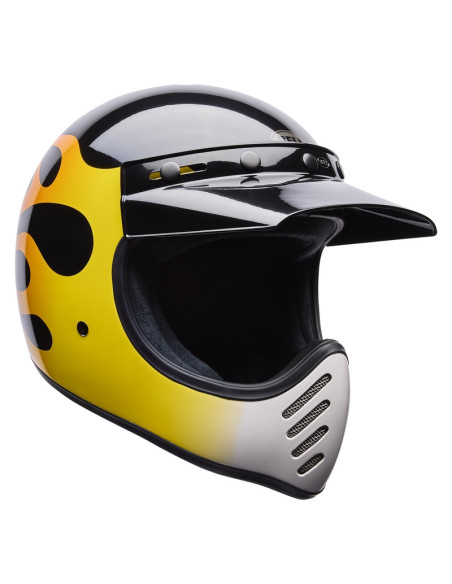 Casque moto intégral BELL Moto-3 Flint - Jaune