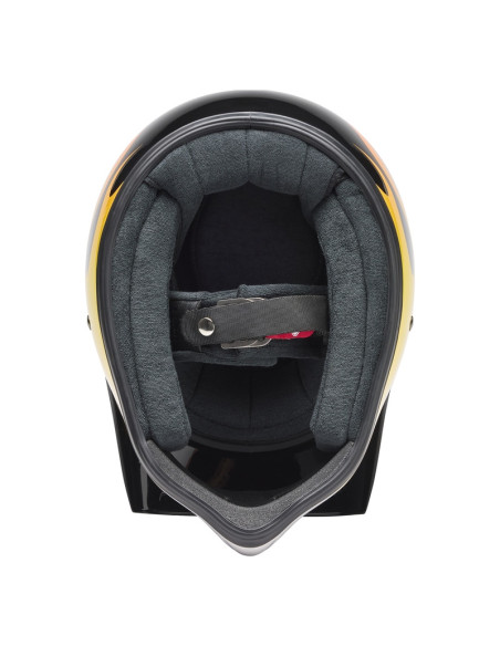 Casque moto intégral BELL Moto-3 Flint - Jaune