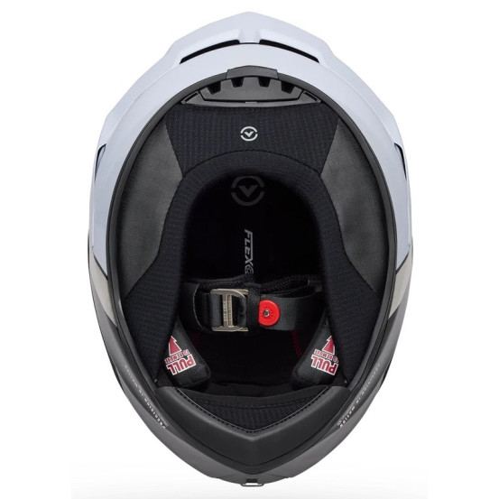 Casque moto intégral BELL Race Star DLX Flex Strike - Argent