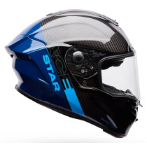Casque moto intégral BELL Race Star DLX Flex Strike - Bleu 2