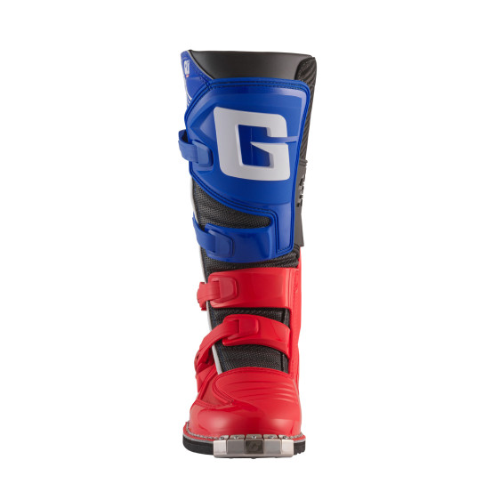 Bottes cross enfant Gaerne GXJ - Rouge Blanc Bleu