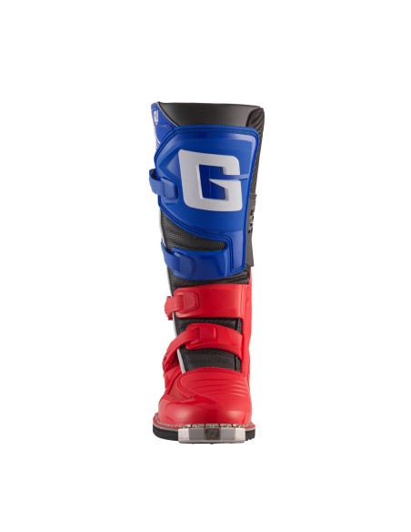 Bottes cross enfant Gaerne GXJ - Rouge Blanc Bleu