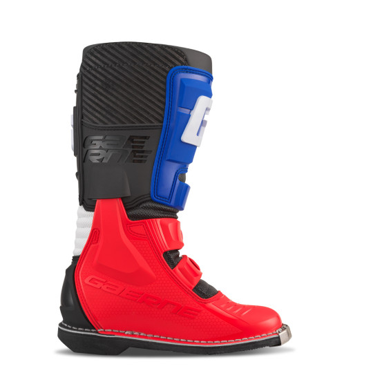 Bottes cross enfant Gaerne GXJ - Rouge Blanc Bleu
