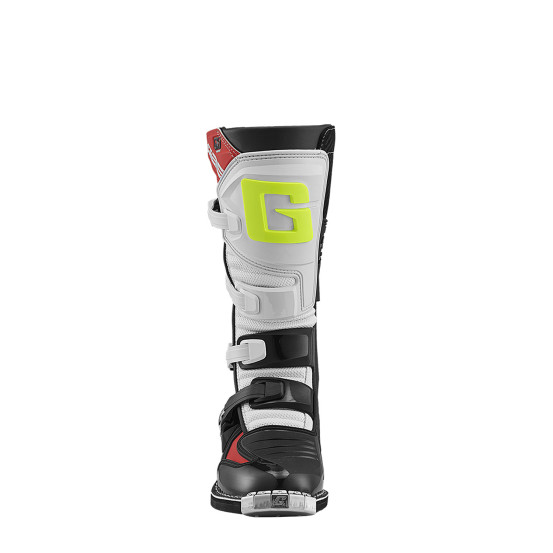 Bottes cross enfant Gaerne GXJ - Noir Blanc Rouge