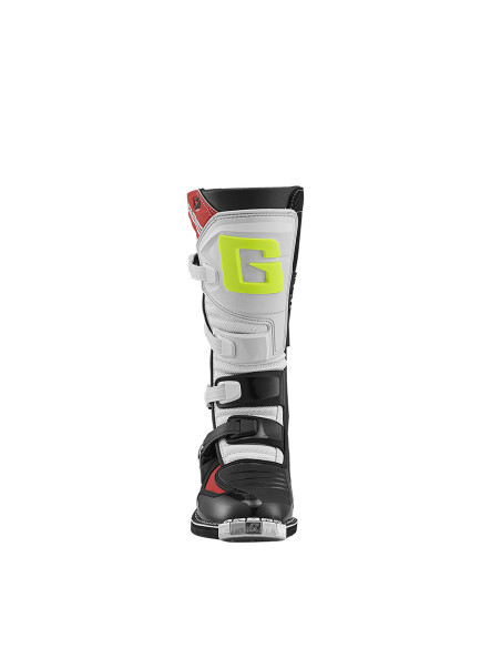 Bottes cross enfant Gaerne GXJ - Noir Blanc Rouge