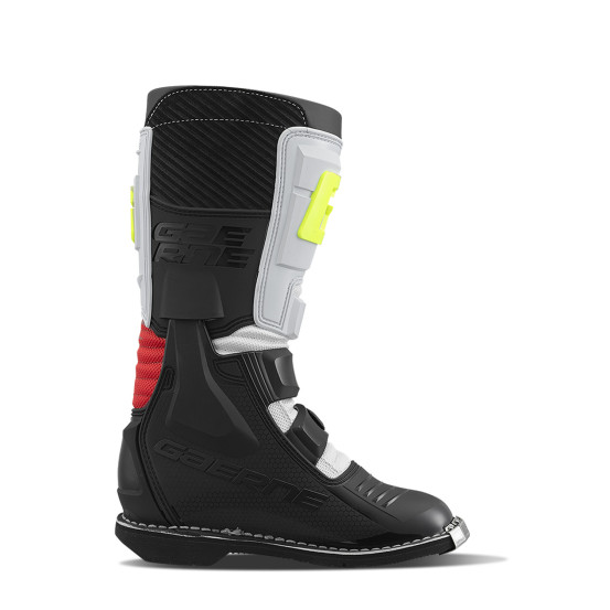 Bottes cross enfant Gaerne GXJ - Noir Blanc Rouge