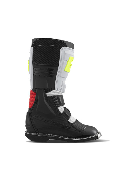 Bottes cross enfant Gaerne GXJ - Noir Blanc Rouge