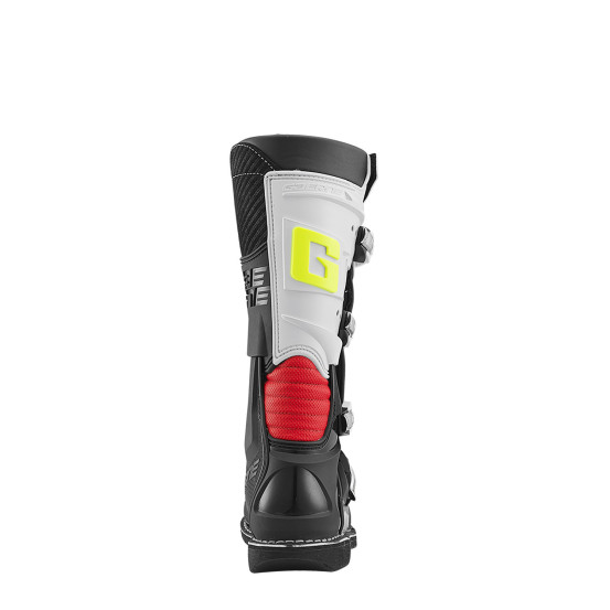 Bottes cross enfant Gaerne GXJ - Noir Blanc Rouge