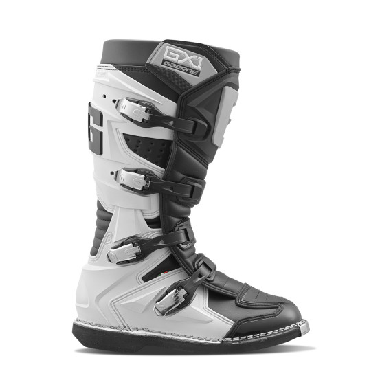 Bottes cross Gaerne GX1 - Noir Blanc Gris