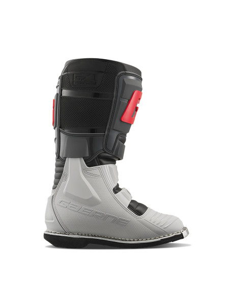 Bottes cross Gaerne GX1 - Anthracite Gris Rouge